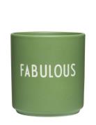 Favourite Cups - Danish Words Green Design Letters
