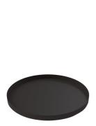 Tray Circle 300X20Mm Black Cooee Design
