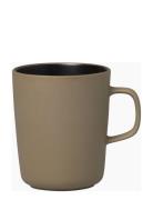 Oiva Mug 2,5 Dl Brown Marimekko Home