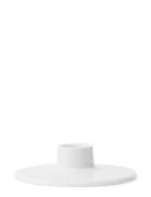 Rhombe Kr Lysestage H3 Hvid White Lyngby Porcelæn