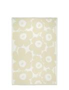 Unikko Jacquard Throw 150X220 Cream Marimekko Home