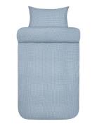Frans Cotton Bed Set Blue Høie Of Scandinavia