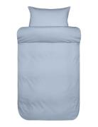 Harmoni St Washed Sateen Bed Set Blue Høie Of Scandinavia