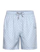 Logo Swimshorts Blue Daily Paper
