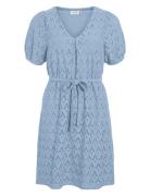 Viamalina V-Neck S/S Dress/Pb Blue Vila