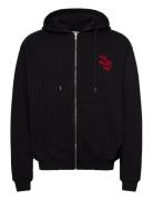 Justice Zip Hoodie Washed Black BLS Hafnia