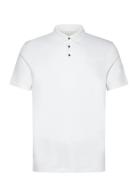 Ss Supima Chest Emb Polo White Calvin Klein