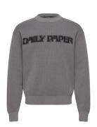 Logo Knit Sweater Grey Daily Paper