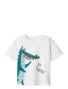 Nmmhelge Ss Nreg Top Pb White Name It