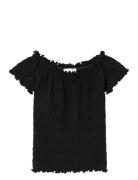 Nkfhalisse Ss Short Top Black Name It