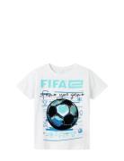 Nkmadian Fifae Ss Top Box Vde White Name It