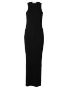 Slfanna Sl Ankle Tank Dress Black Selected Femme