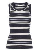 Dagnaiw Striped Tank Patterned InWear