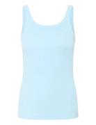 Kacarna Tank Top Blue Kaffe