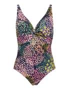 Nura Swimsuit Gold Pink Missya