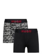 Set Of 2 Boxer Shorts Black Hugo Kids
