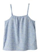 Nkfvinaya Strap Top Blue Name It