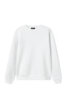 Nlmfeelin Ls O-Neck Sweat White LMTD
