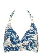 Nura Top Halterneck Blue Missya