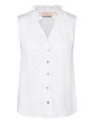 Blouse From Freequent In A Light Material. The Blouse Has A Simple Sil...