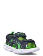 Abderus Kids Sandal W/Lights Patterned ZigZag