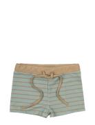 Swim Pant Uv Aop Recycled Green Mikk-line