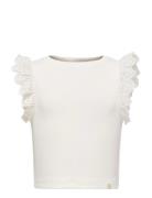 Kmgdrea Liife S/L Detail-Top Jrs White Kids Only