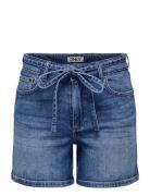 Onlgianna Mw Belted Shorts Azg Dnm Noos Blue ONLY