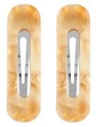 Marble Buckle Clip // 2 Pcs Orange SUI AVA