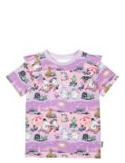 Stranddag T-Shirt Purple Martinex