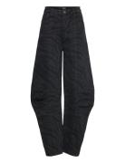 Zebra Twill Cargo Pants Black ROTATE Birger Christensen
