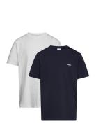 Set 2 T-Shirts Navy BOSS