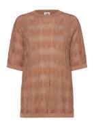 Uma Crochet Tee Brown Twist & Tango