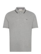 Tipping Collar Ss Polo Grey GANT