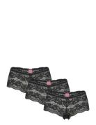 Sienna Boxer 3-Pack Black Hunkemöller