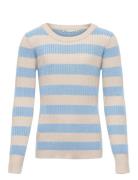Kogkarol L/S O-Neck Knt Blue Kids Only