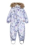 Print Snowsuit Purple Gugguu