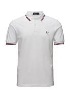 Twin Tipped Fp Shirt White Fred Perry