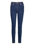 High-Rise Skinny Jeans Blue Mango