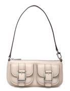 Sm Conv Pouchette White Michael Kors