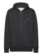 Reg Shield Full Zip Hoodie Black GANT