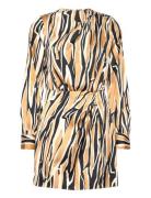 Short Printed Dress Patterned Mango
