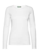 T-Shirt L/S White United Colors Of Benetton