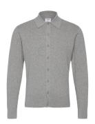 Cotton Merino Knit Shirt Grey Filippa K
