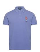 20/1 Mesh-Ssl-Psh Blue Polo Ralph Lauren