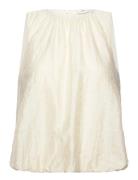 Jdylucca S/L Bubblehem Top Wvn Exp Cream JDY