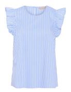 Cujilla Bjørg Sleeveless Blouse Blue Culture