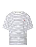T-Shirt .-- Palmstri White Mango