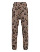 Squiggly Cats Aop Trousers Beige Mini Rodini