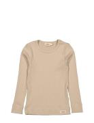 Plain Tee Ls Beige MarMar Copenhagen